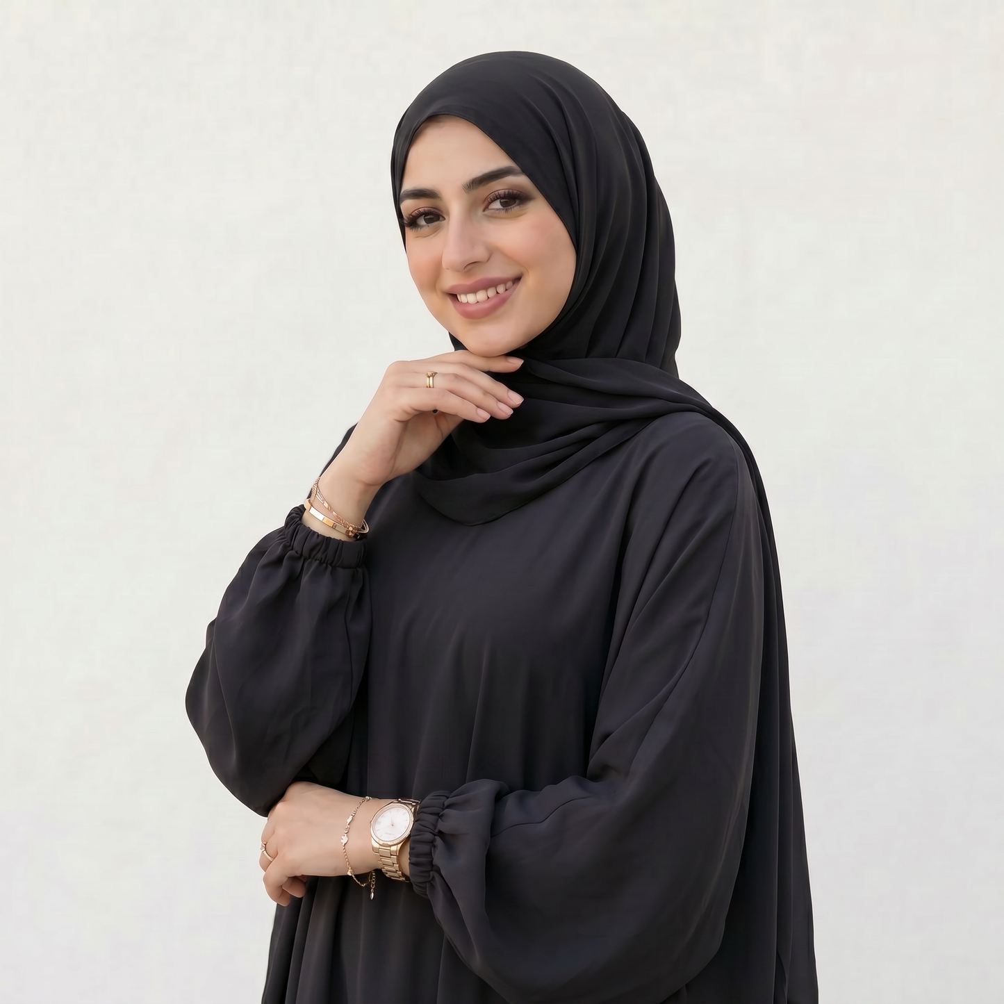 Crepe إسدال اسود